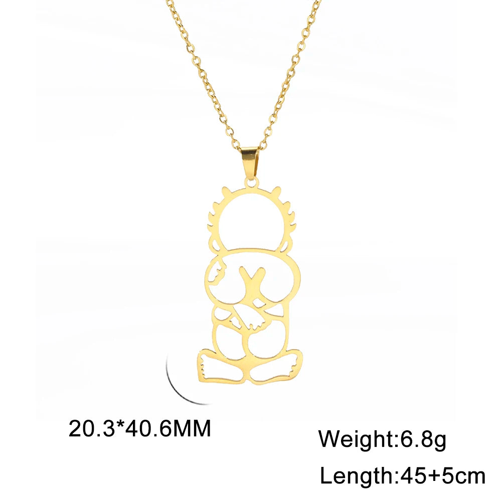 Palestinian Boy Handala Necklace