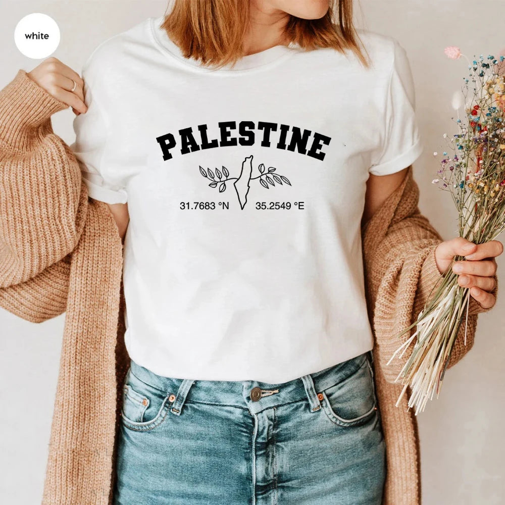 Palestine Printed T-Shirt