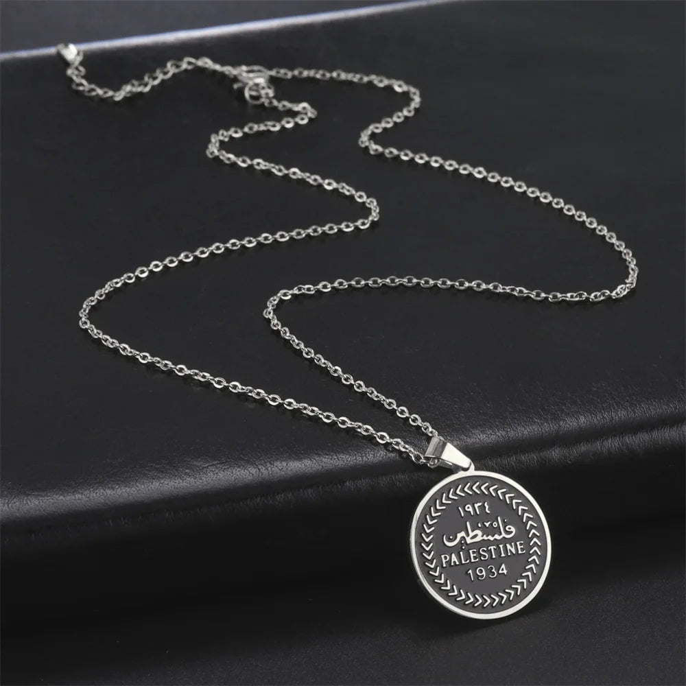Retro Palestine Pendant Necklaces