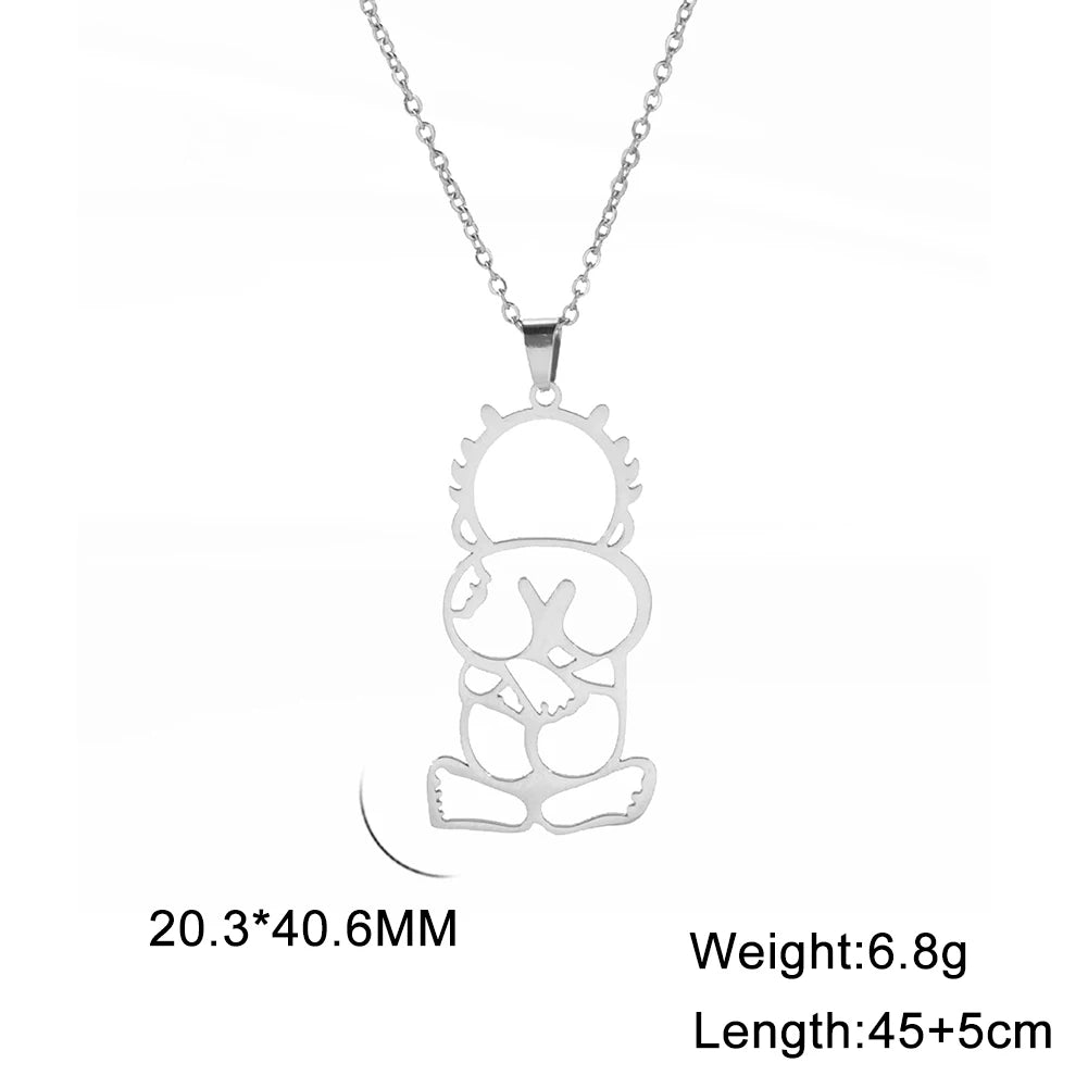 Palestinian Boy Handala Necklace