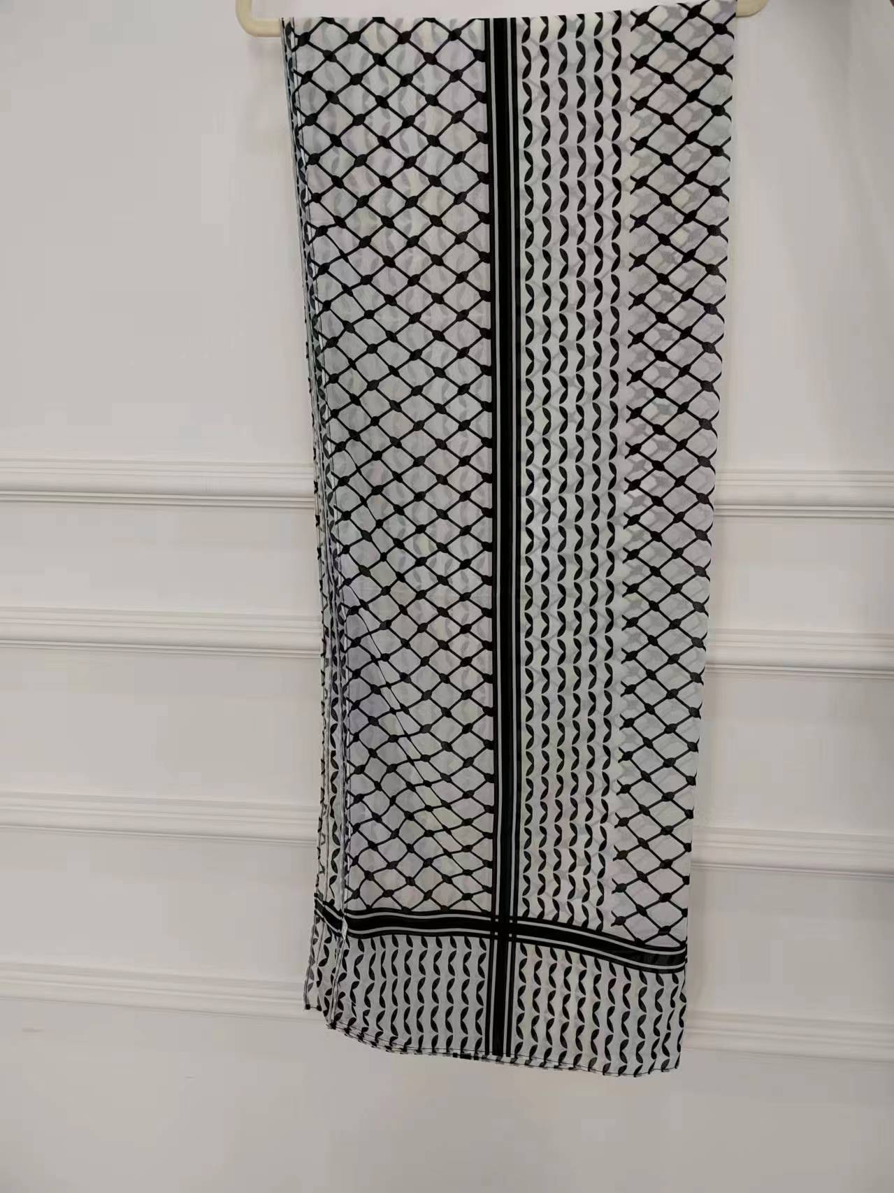 Palestine Keffiyah printed Headscarf