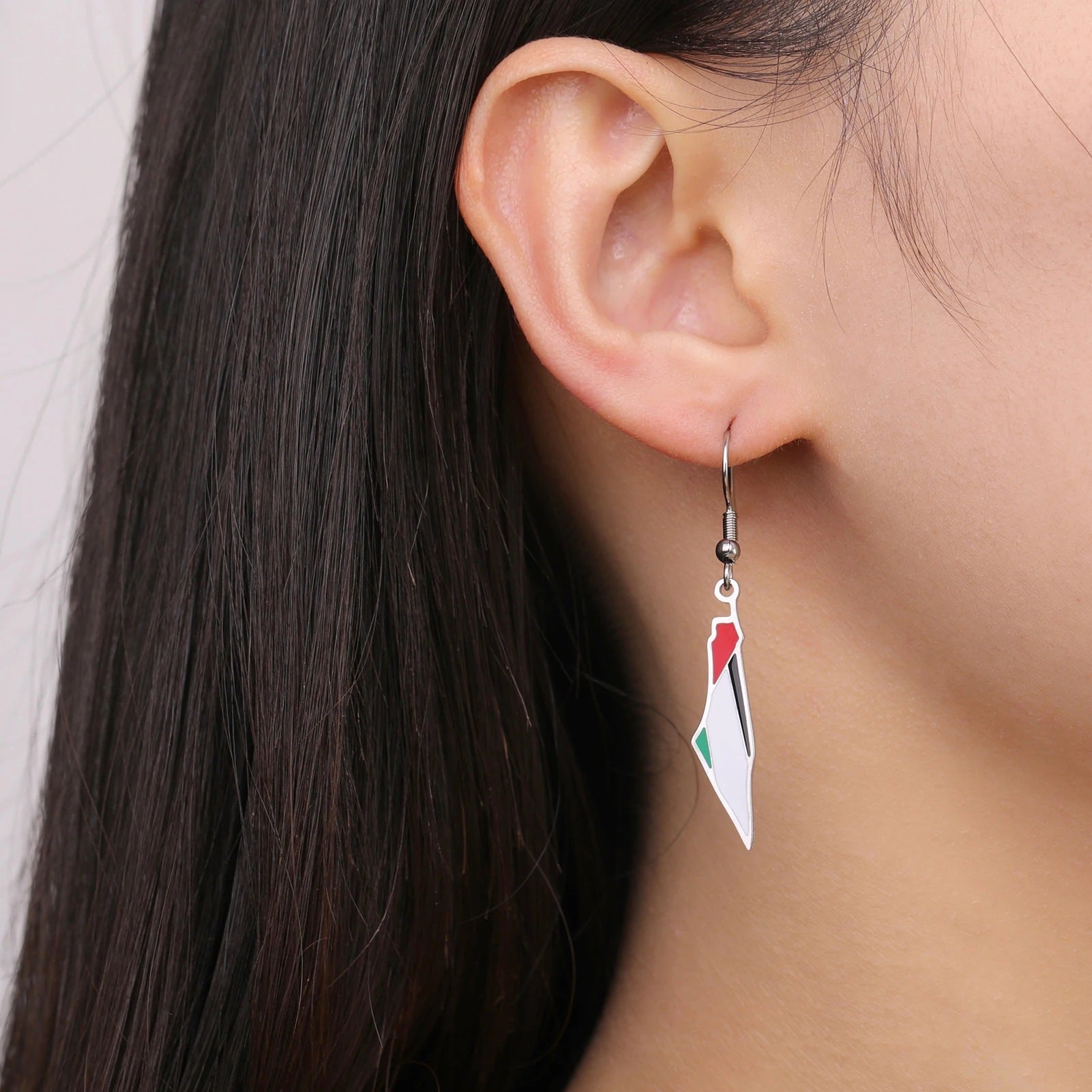 Palestinian Map Earrings