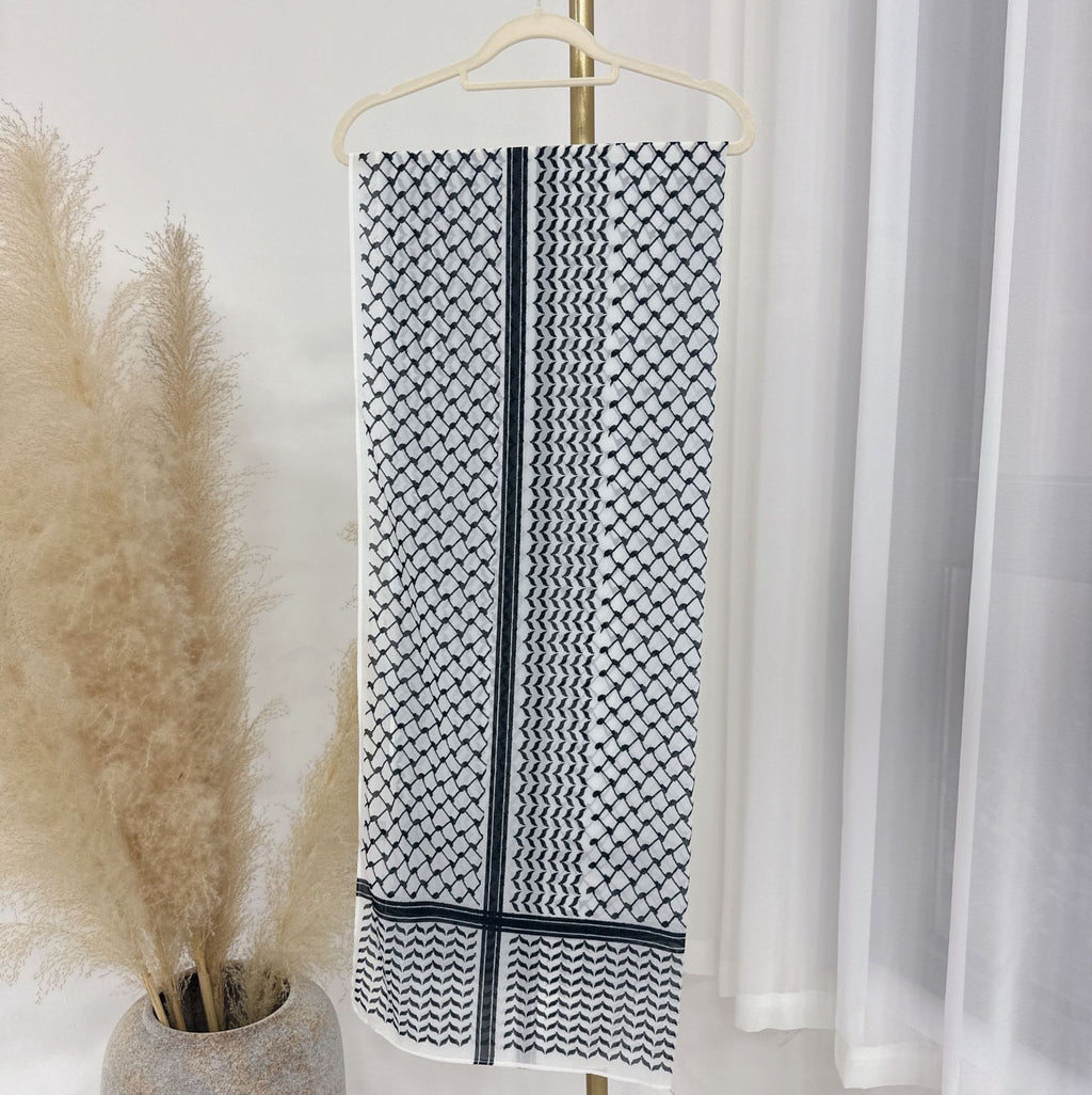 Palestine Keffiyah printed Headscarf