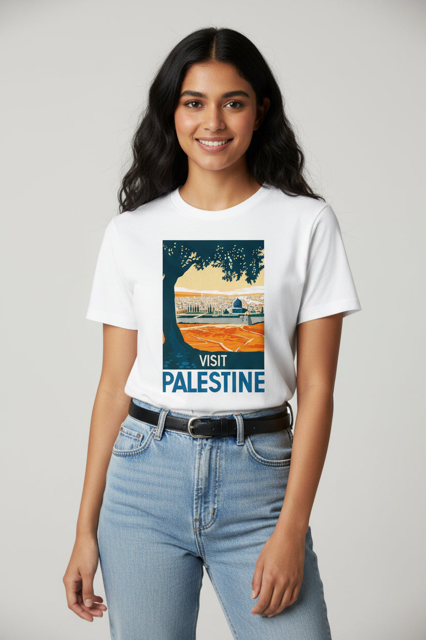 Palestine T-shirts Comic Paint