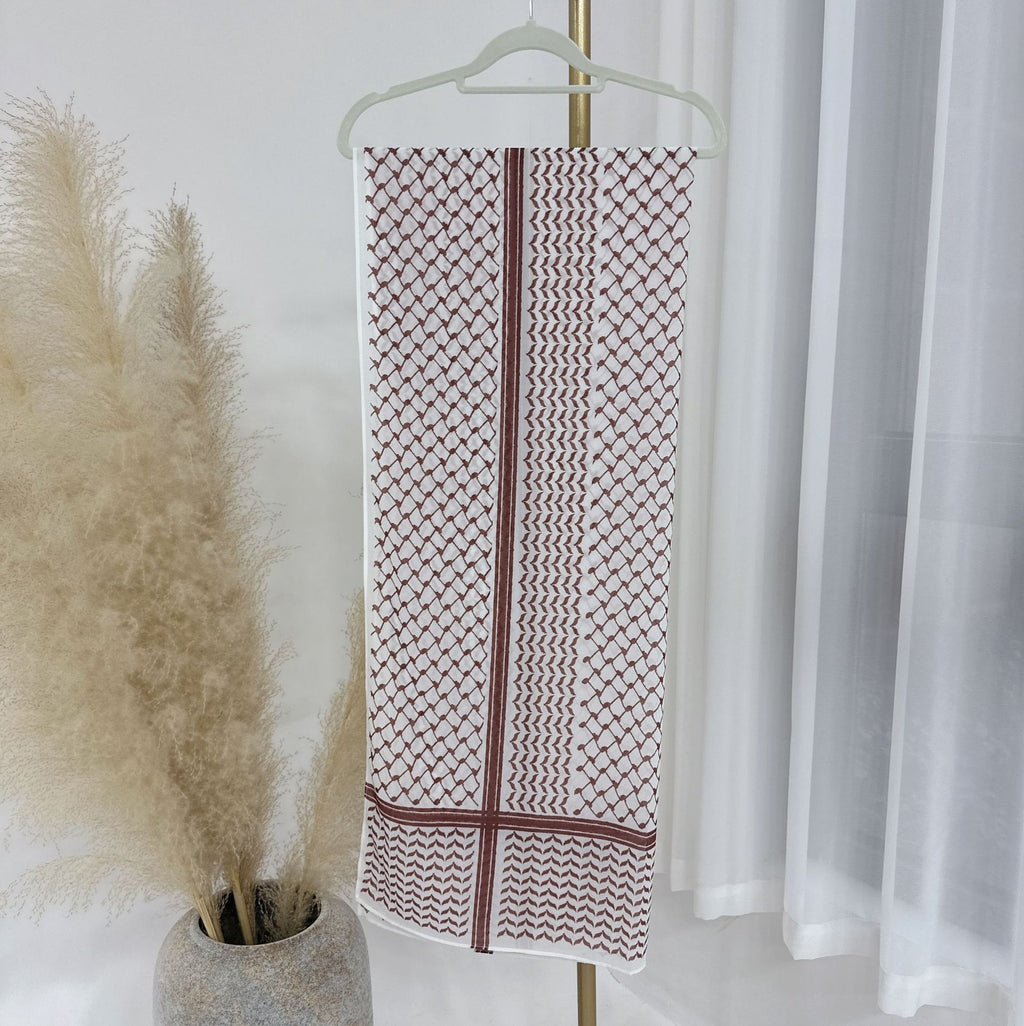 Palestine Keffiyah printed Headscarf