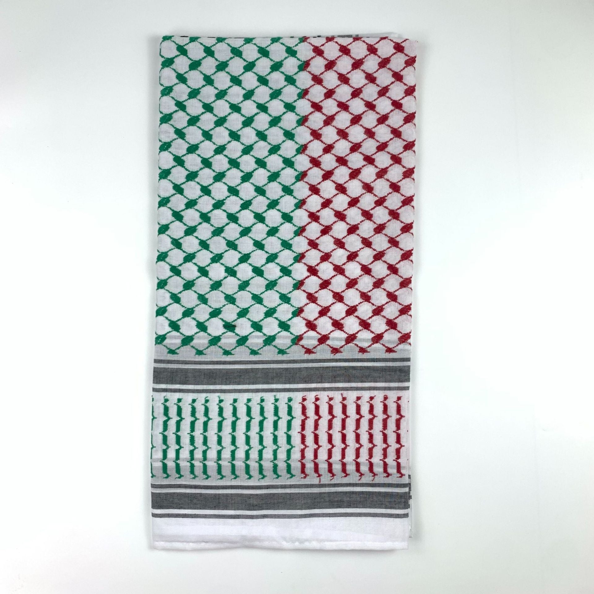 Keffiyeh Jacquard Square Scarf