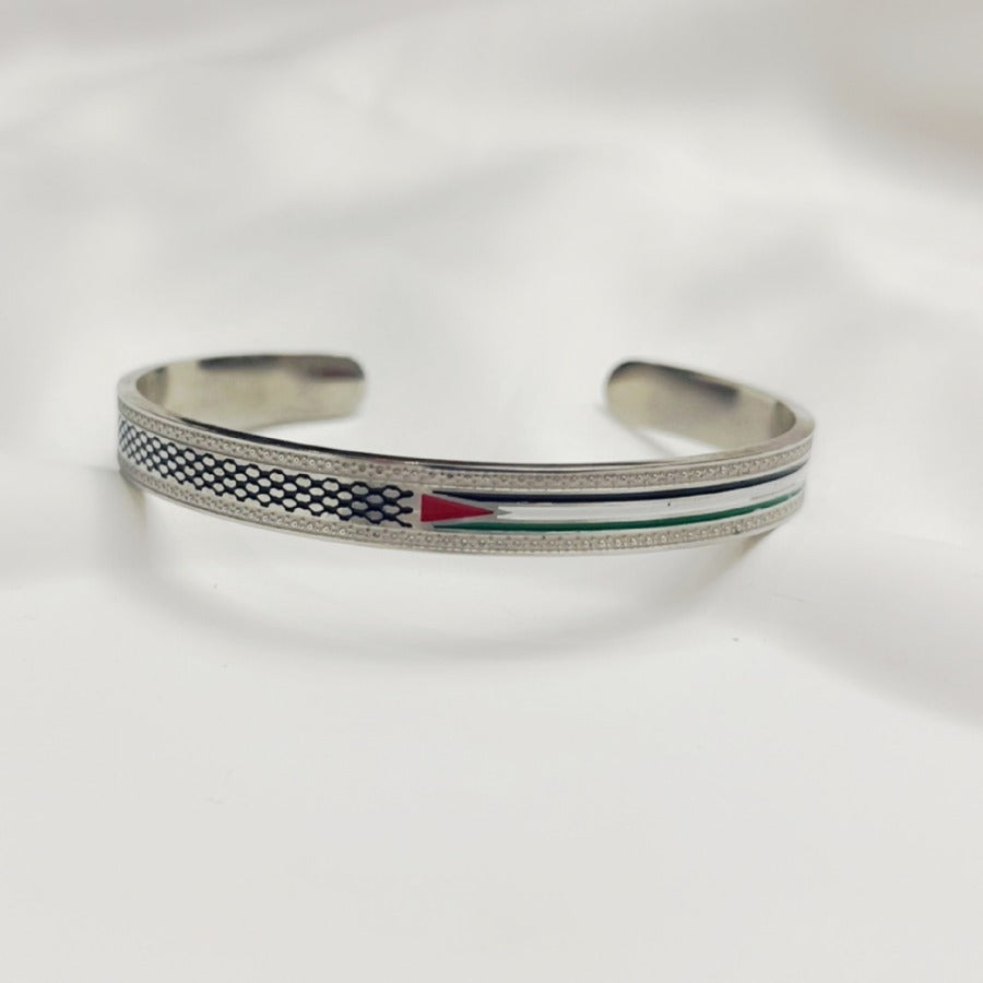 Palestine Ornament Stainless Steel Bracelet