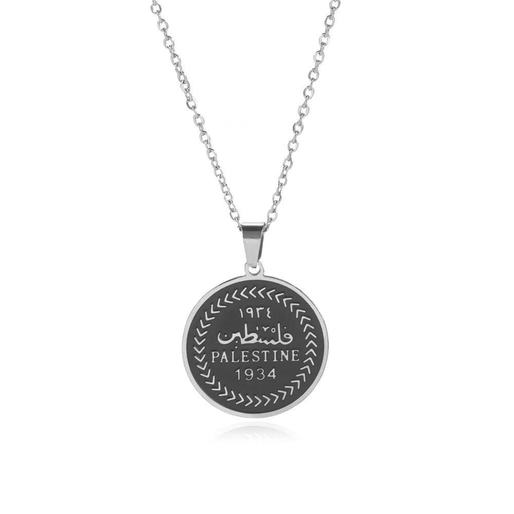 Retro Palestine Pendant Necklaces
