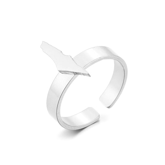 Palestine Map Ring
