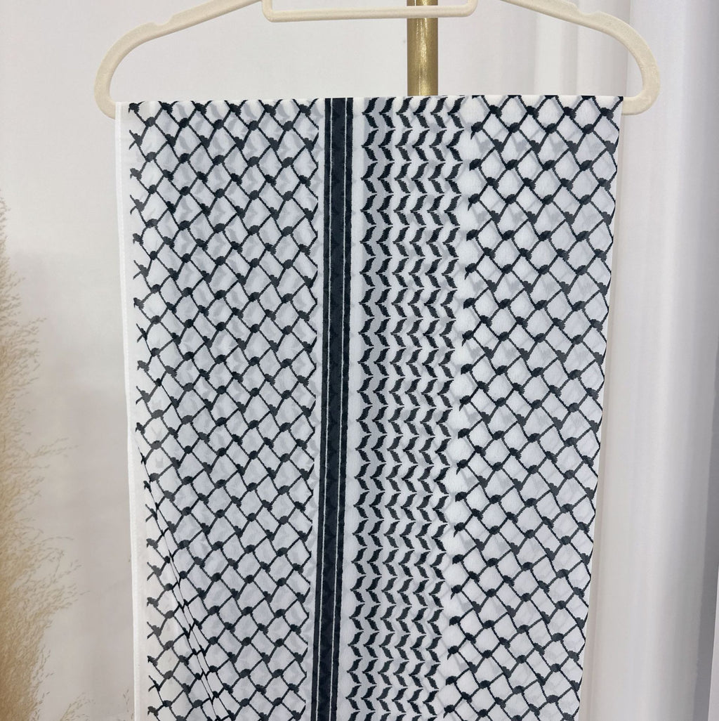 Palestine Keffiyah printed Headscarf