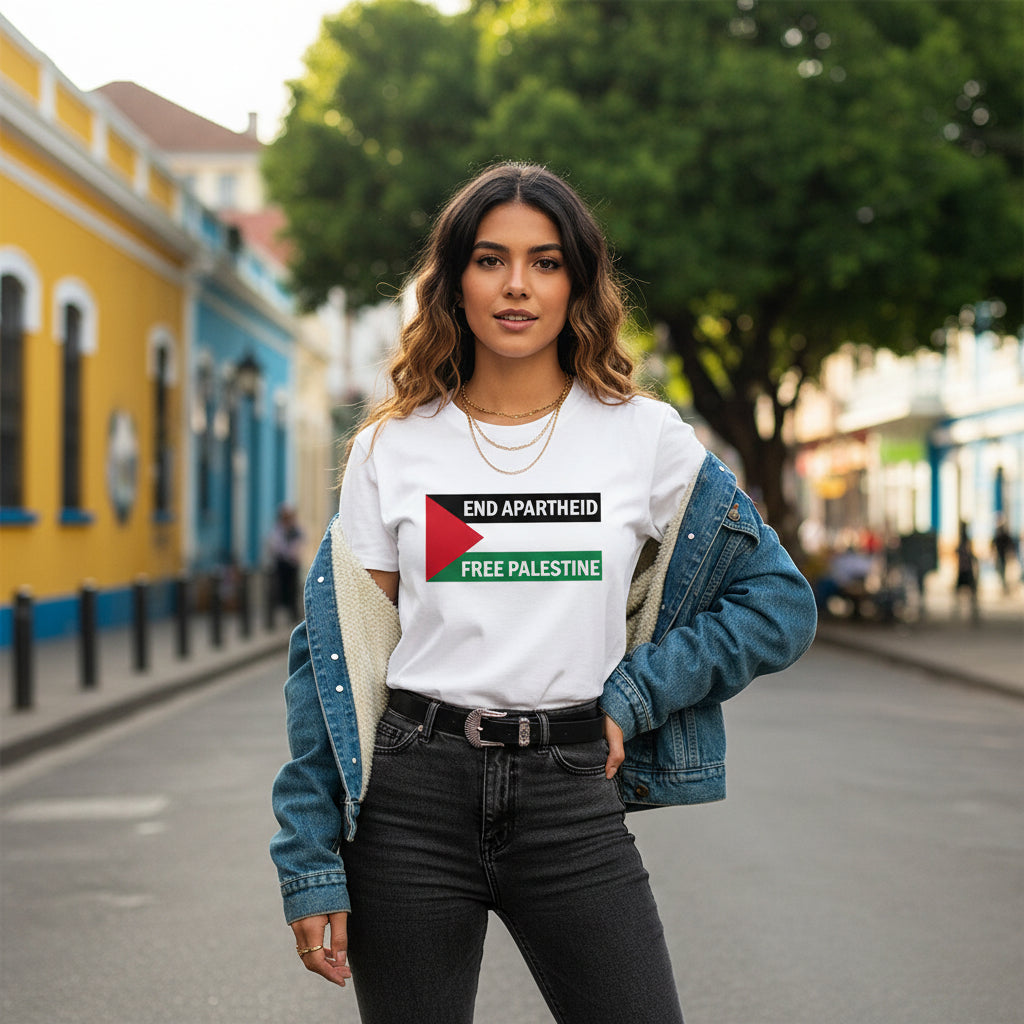 Palestine T-shirts Comic Paint