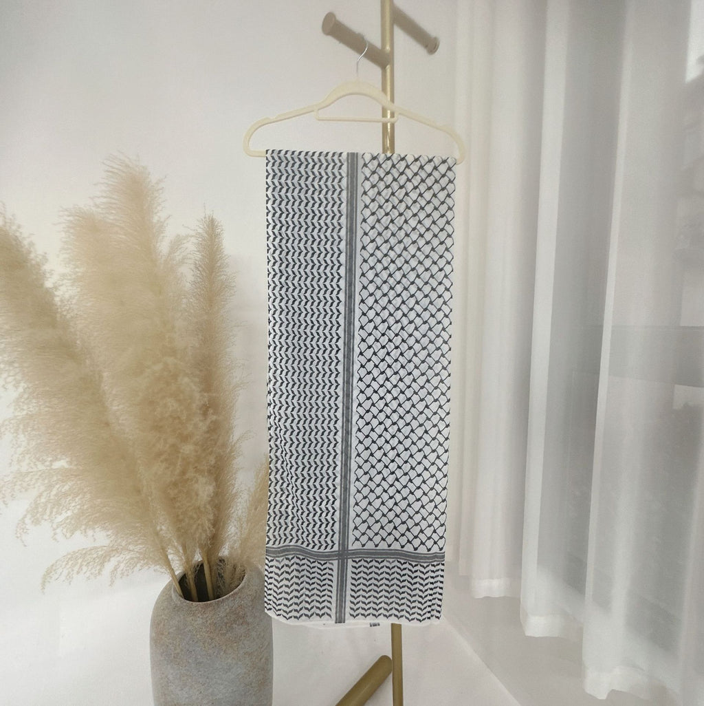 Palestine Keffiyah printed Headscarf