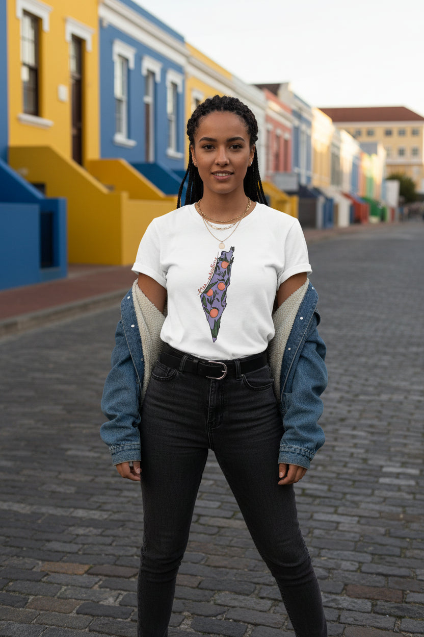 Palestine T-shirts Comic Paint