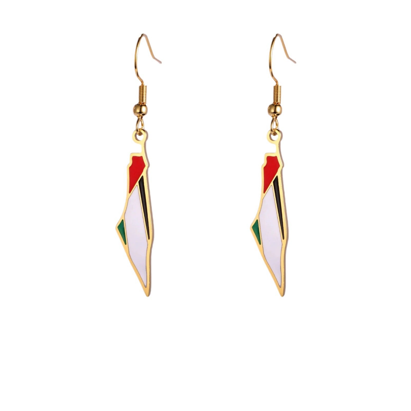 Palestinian Map Earrings